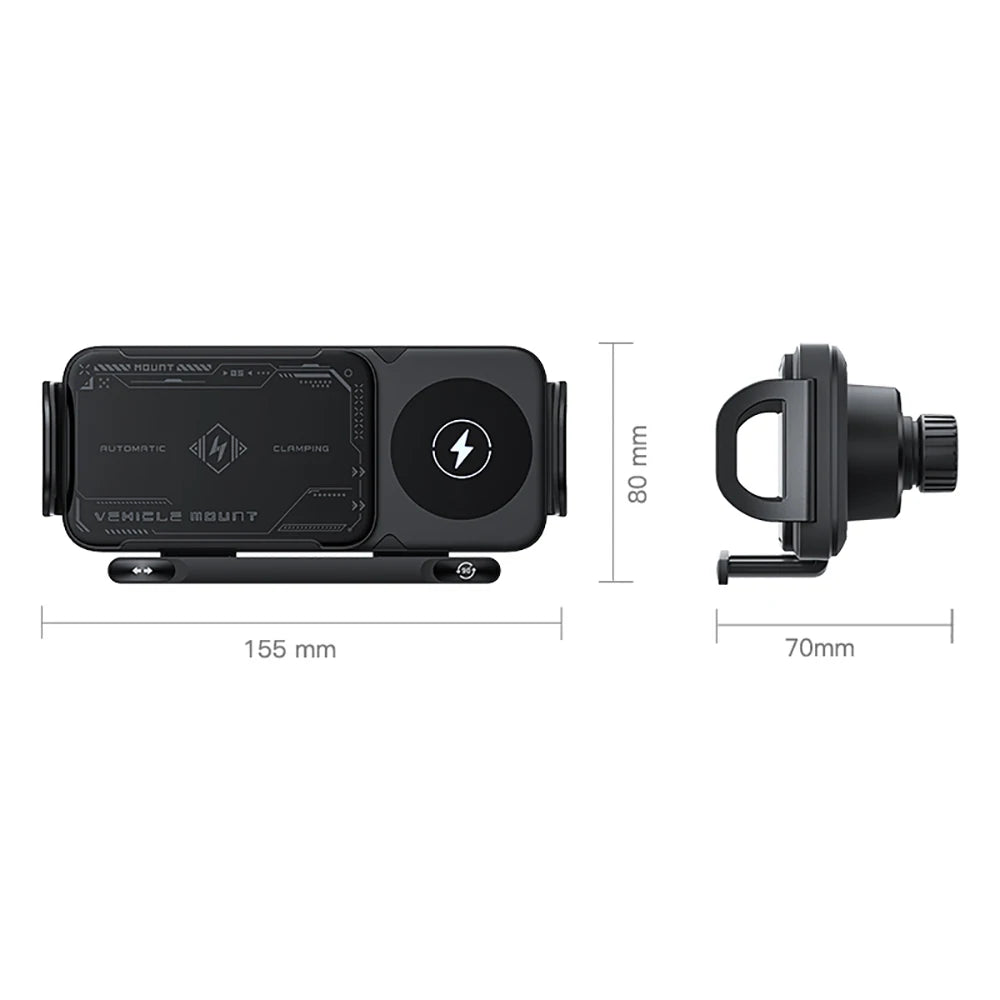 Fast Charging Car Holder Compatible with SAMSUNG (Z Fold, Flip) & IPHONE
