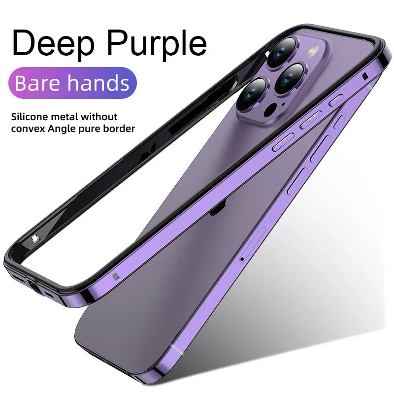Premium Hybrid (Aluminum + Silicone) Case for iPhone
