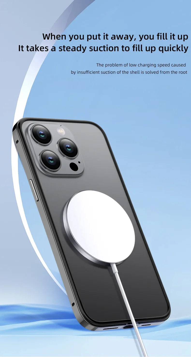 Premium Hybrid (Aluminum + Silicone) Case for iPhone