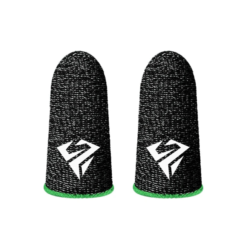 2-Pack Anti-Slip Gaming Finger Sleeves