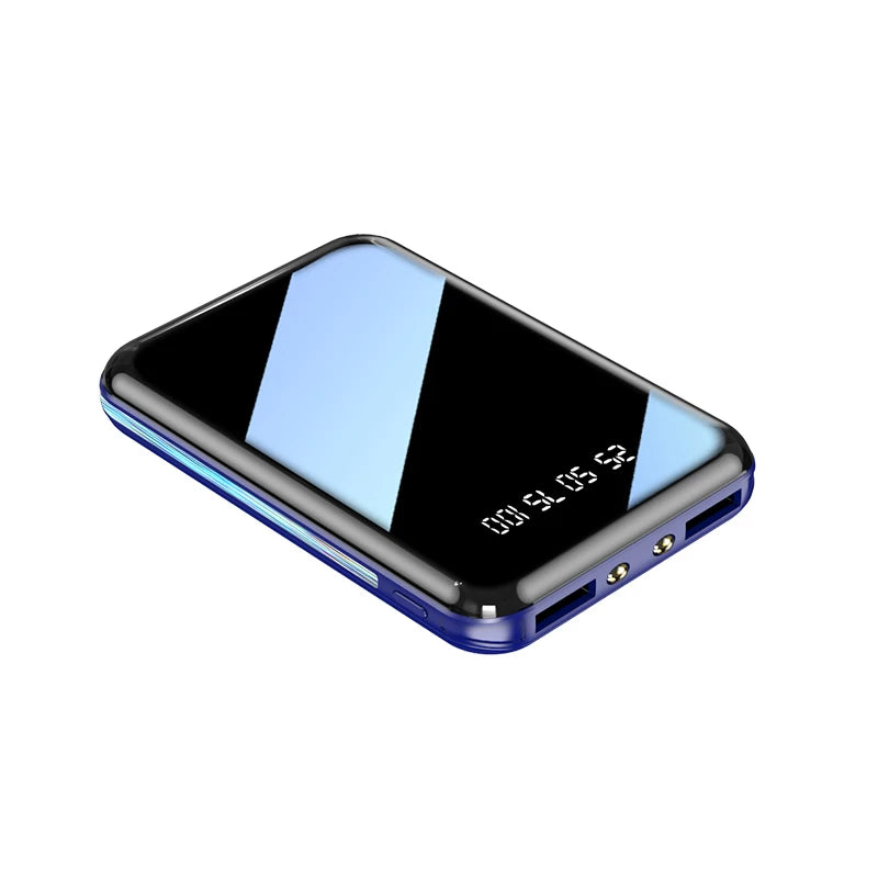 Compact 20000mAh Portable Charger with Digital Display