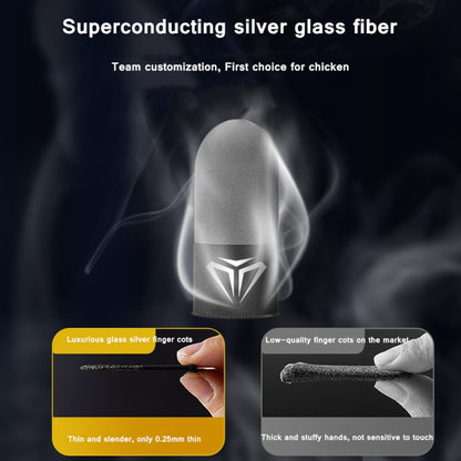 2-Pack Anti-Slip Gaming Finger Sleeves
