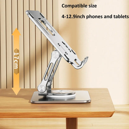 360° Rotating Aluminum Tablet Stand for iPad