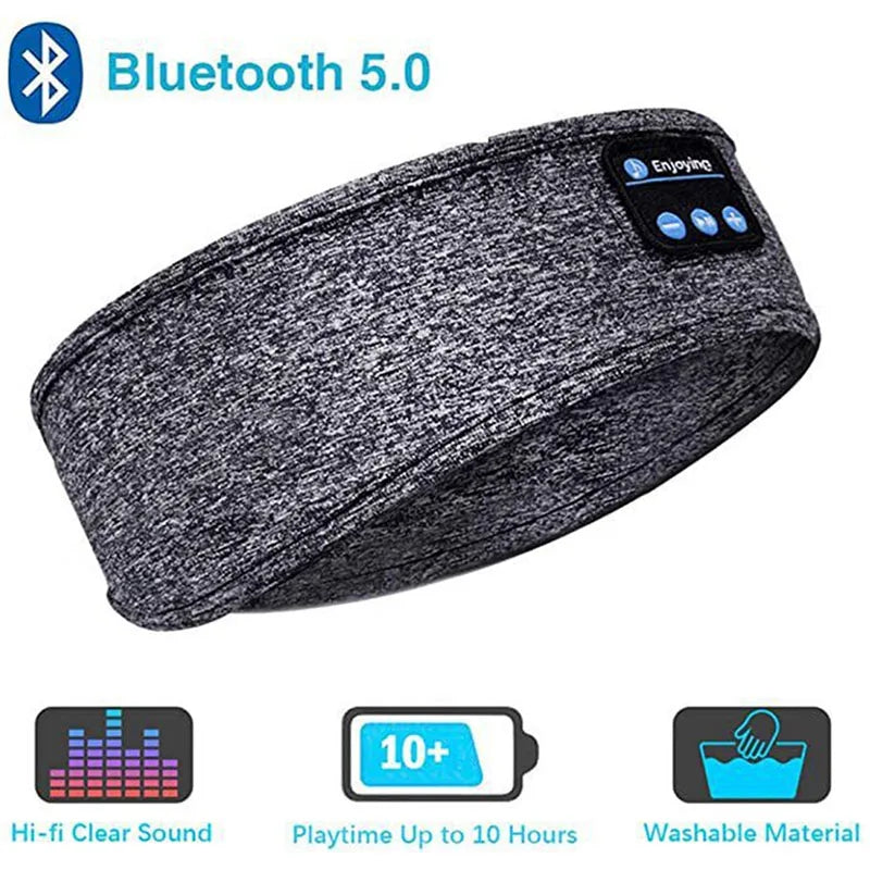 Wireless Sports & Sleep Headband with Built-in Speakers