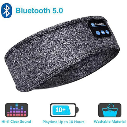 Wireless Sports & Sleep Headband with Built-in Speakers