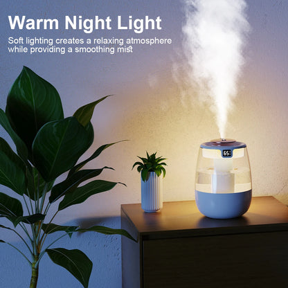 Professional Dual Mist Humidifier with Quiet Operation