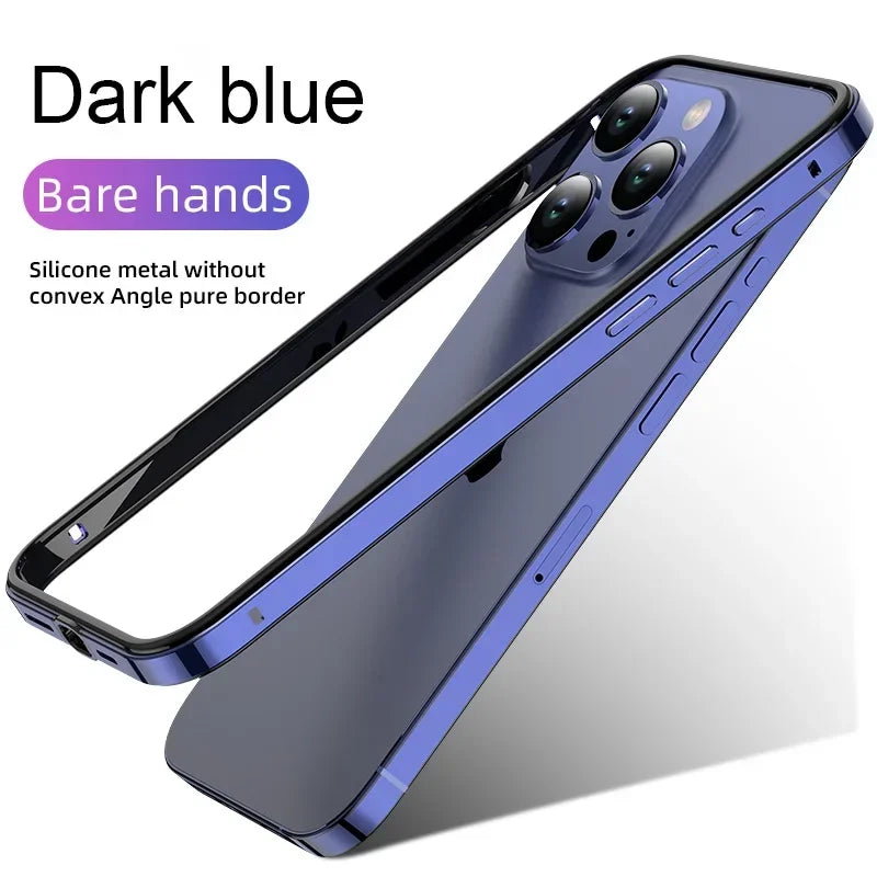 Premium Hybrid (Aluminum + Silicone) Case for iPhone
