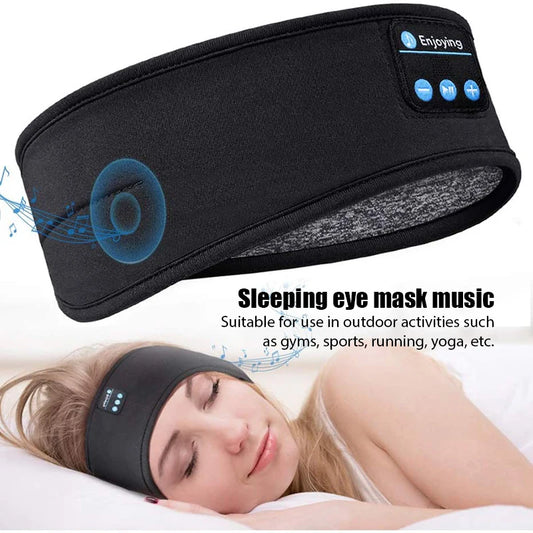 Wireless Sports & Sleep Headband with Built-in Speakers
