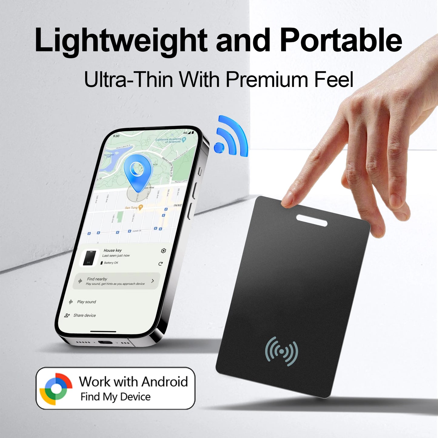 Google Smart Tracker Card for Wallet