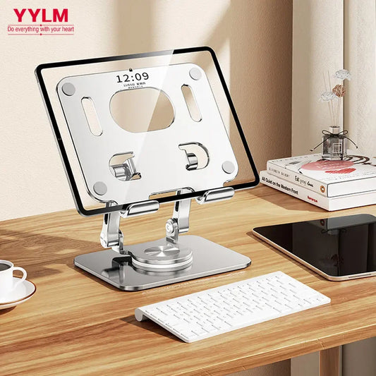 360° Rotating Aluminum Tablet Stand for iPad