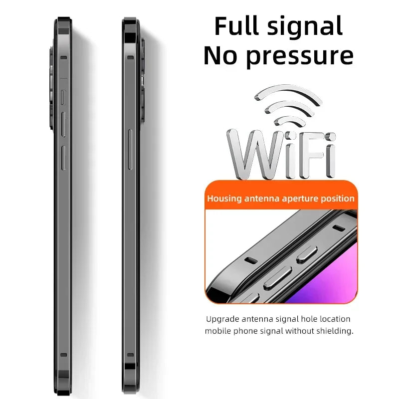 Premium Hybrid (Aluminum + Silicone) Case for iPhone