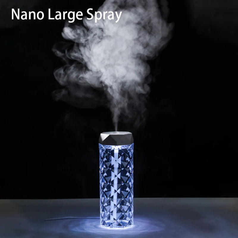 400ML USB Air Humidifier & Aroma Diffuser with RGB Light