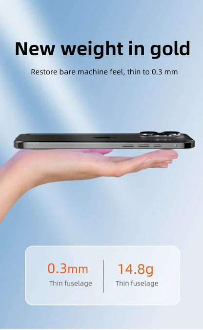 Premium Hybrid (Aluminum + Silicone) Case for iPhone