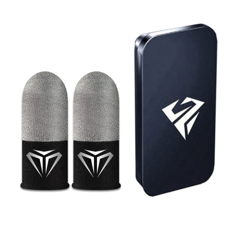 2-Pack Anti-Slip Gaming Finger Sleeves