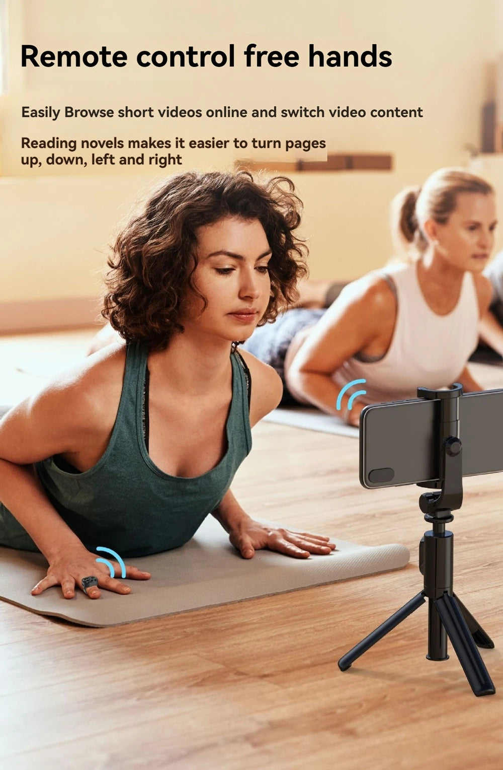 K2 Bluetooth TikTok Remote Ring & Selfie Controller