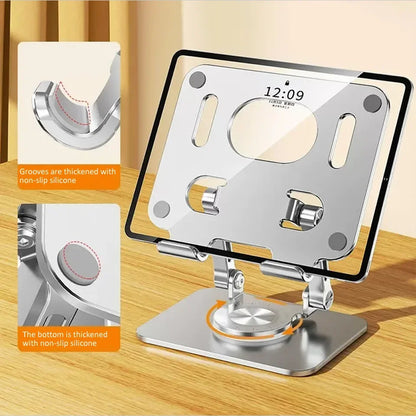 360° Rotating Aluminum Tablet Stand for iPad