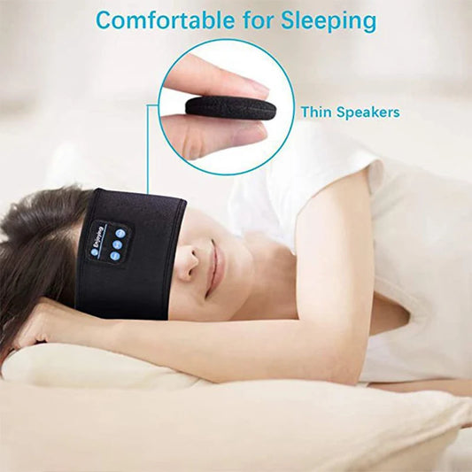 Wireless Sports & Sleep Headband with Built-in Speakers