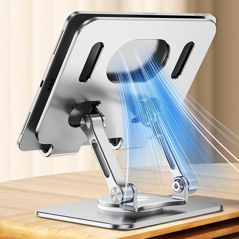 360° Rotating Aluminum Tablet Stand for iPad