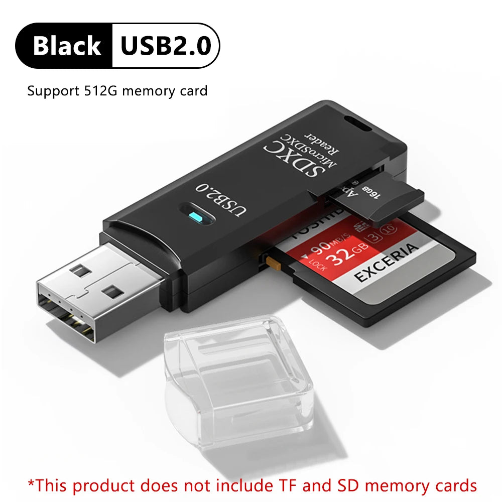 High Speed USB 3.0 SD & MicroSD Memory Card Reader