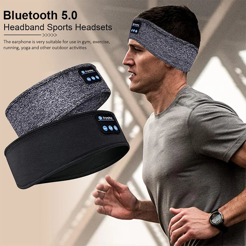 Wireless Sports & Sleep Headband with Built-in Speakers