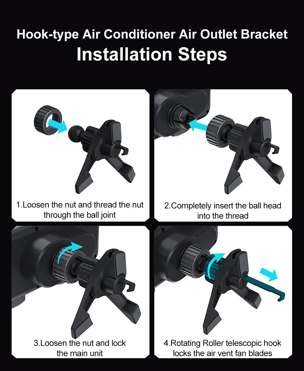 Fast Charging Car Holder Compatible with SAMSUNG (Z Fold, Flip) & IPHONE