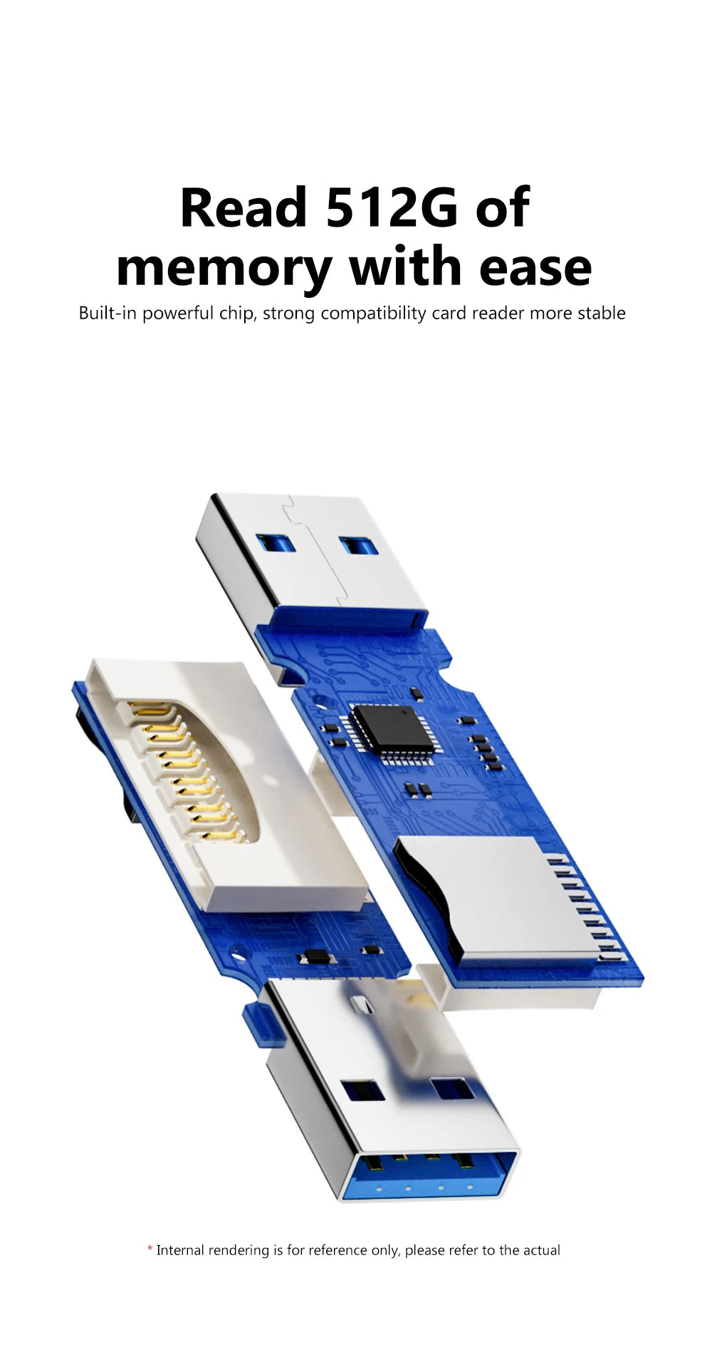 High Speed USB 3.0 SD & MicroSD Memory Card Reader