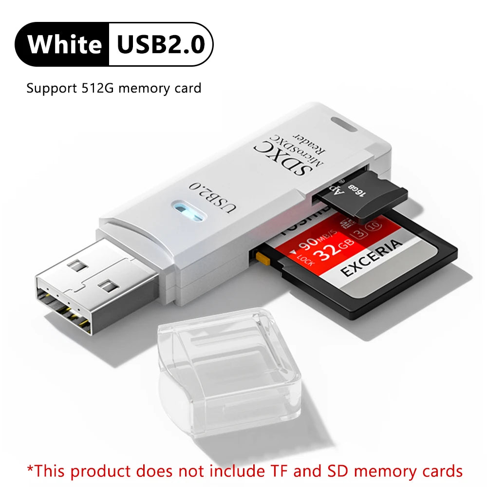 High Speed USB 3.0 SD & MicroSD Memory Card Reader
