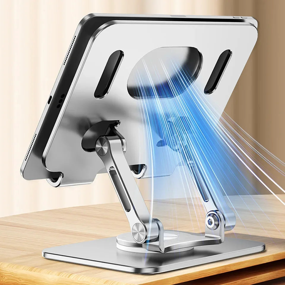 360° Rotating Aluminum Tablet Stand for iPad
