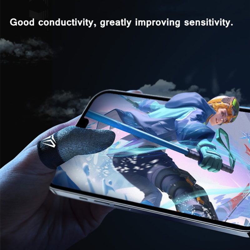 2-Pack Anti-Slip Gaming Finger Sleeves