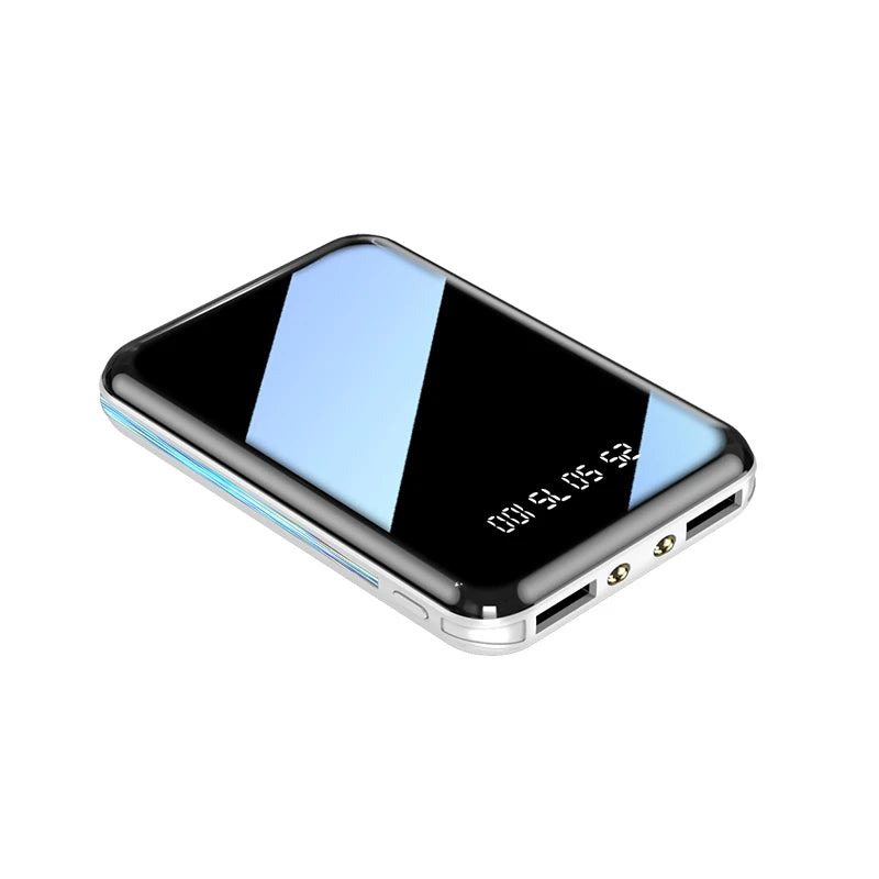 Compact 20000mAh Portable Charger with Digital Display