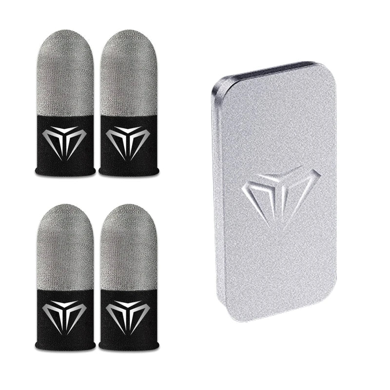 2-Pack Anti-Slip Gaming Finger Sleeves