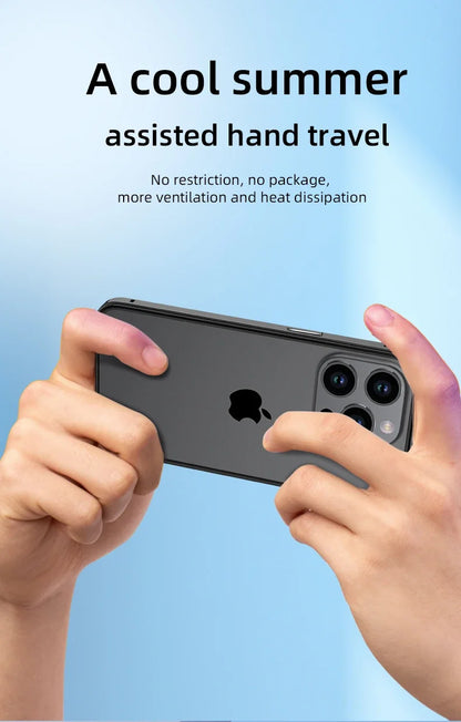 Premium Hybrid (Aluminum + Silicone) Case for iPhone