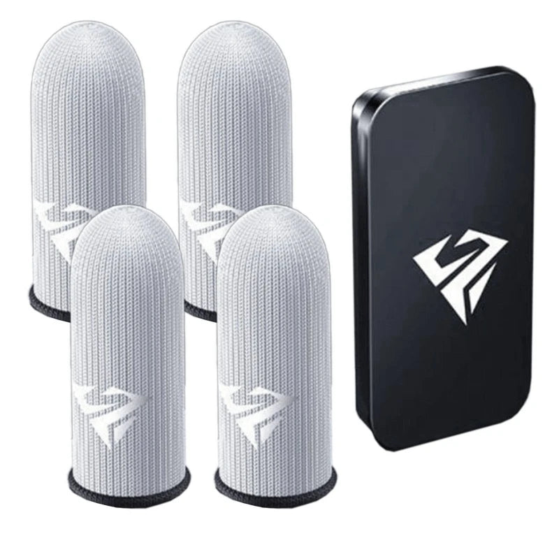 2-Pack Anti-Slip Gaming Finger Sleeves