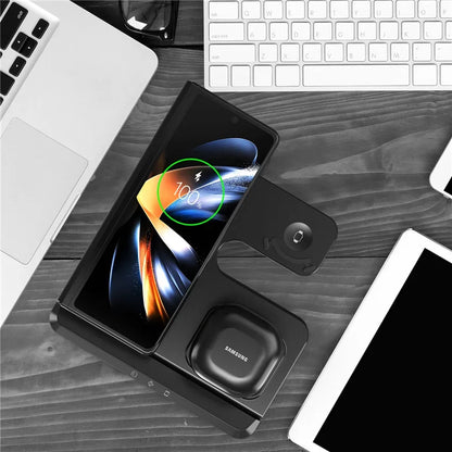 100W 3-in-1 Fast Wireless Charger with Adapter for Samsung  IPhone
