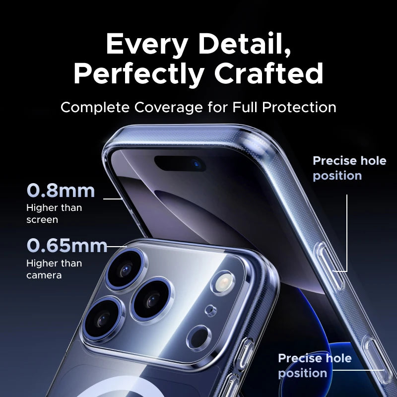 UGREEN Magnetic Shockproof Case for iPhone 17/16/15 Series