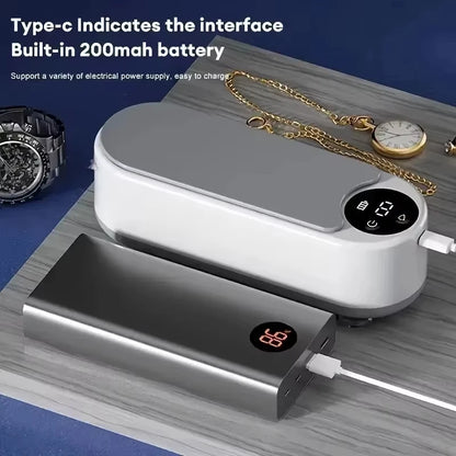 Mini Ultrasonic Cleaning Machine for Glasses & Jewelry