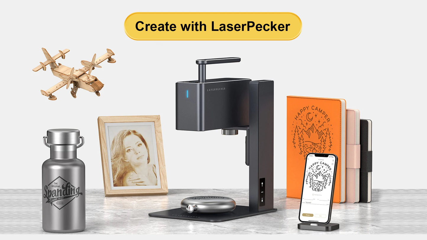 LaserPecker LP2 Pro 5W Laser Engraver