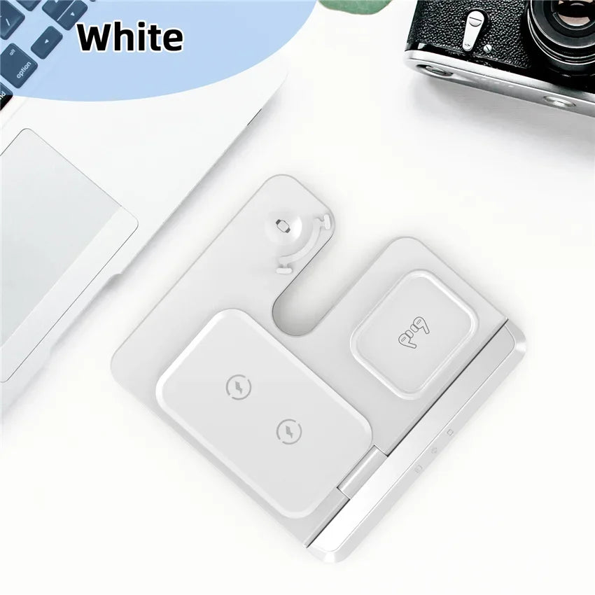 100W 3-in-1 Fast Wireless Charger with Adapter for Samsung  IPhone