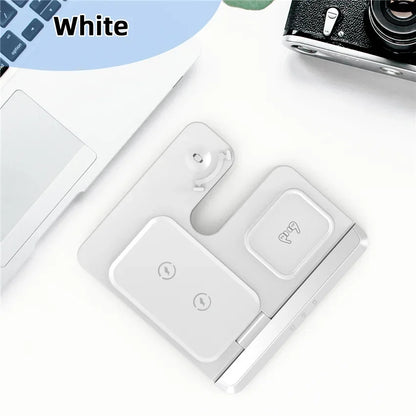 100W 3-in-1 Fast Wireless Charger with Adapter for Samsung  IPhone