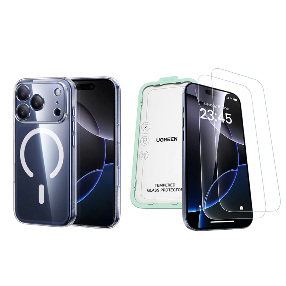 UGREEN Magnetic Shockproof Case for iPhone 17/16/15 Series