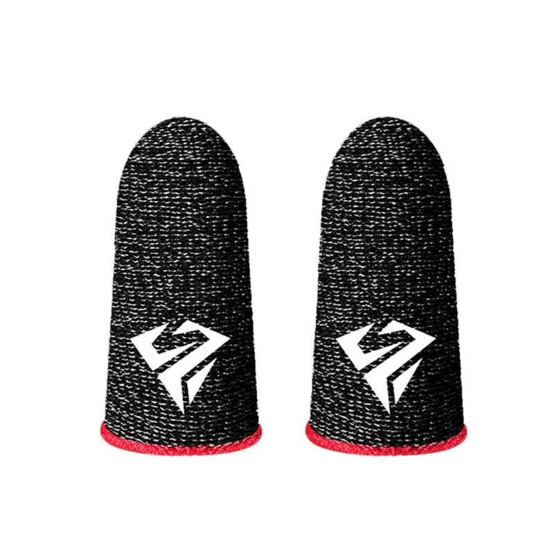 2-Pack Anti-Slip Gaming Finger Sleeves