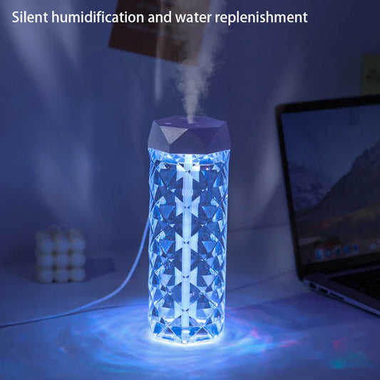 400ML USB Air Humidifier & Aroma Diffuser with RGB Light