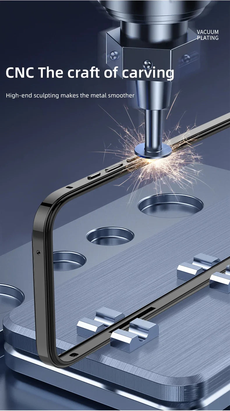 Premium Hybrid (Aluminum + Silicone) Case for iPhone