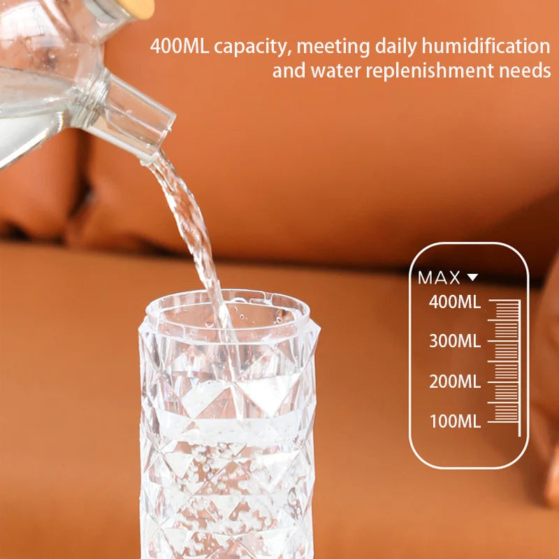 400ML USB Air Humidifier & Aroma Diffuser with RGB Light