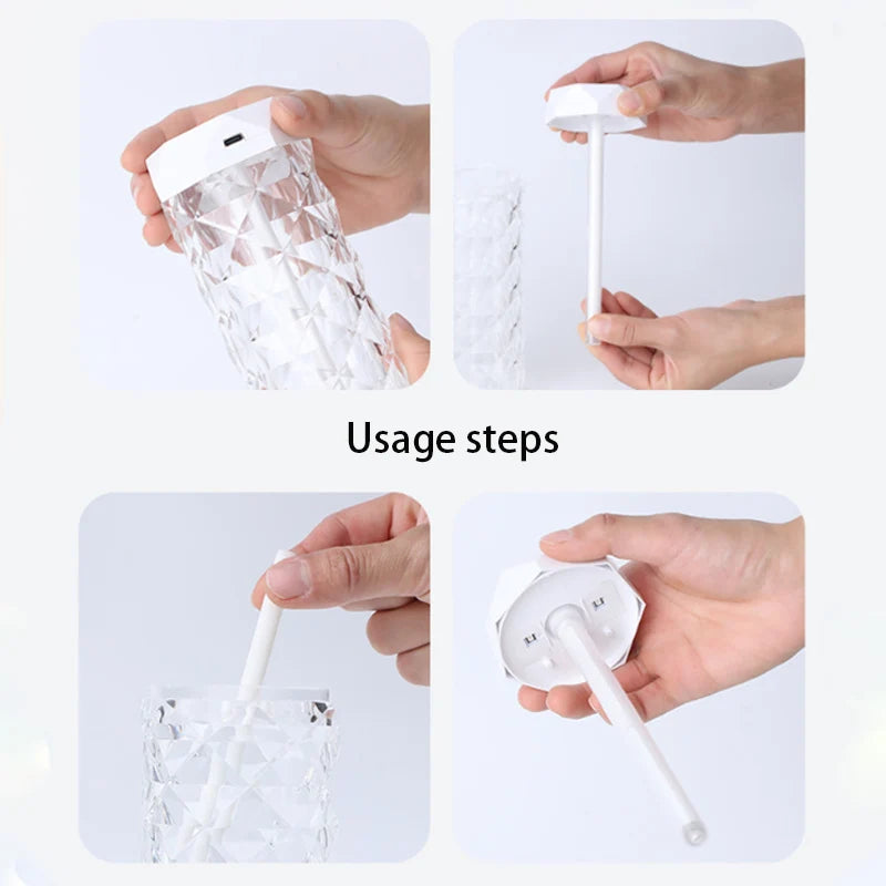400ML USB Air Humidifier & Aroma Diffuser with RGB Light