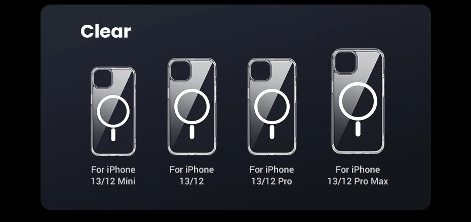 UGREEN Magnetic Shockproof Case for iPhone 17/16/15 Series