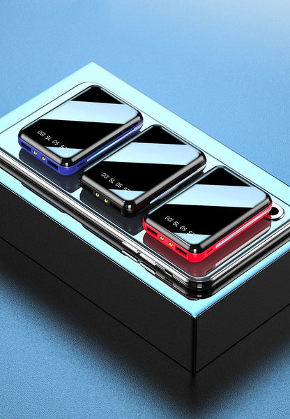 Compact 20000mAh Portable Charger with Digital Display
